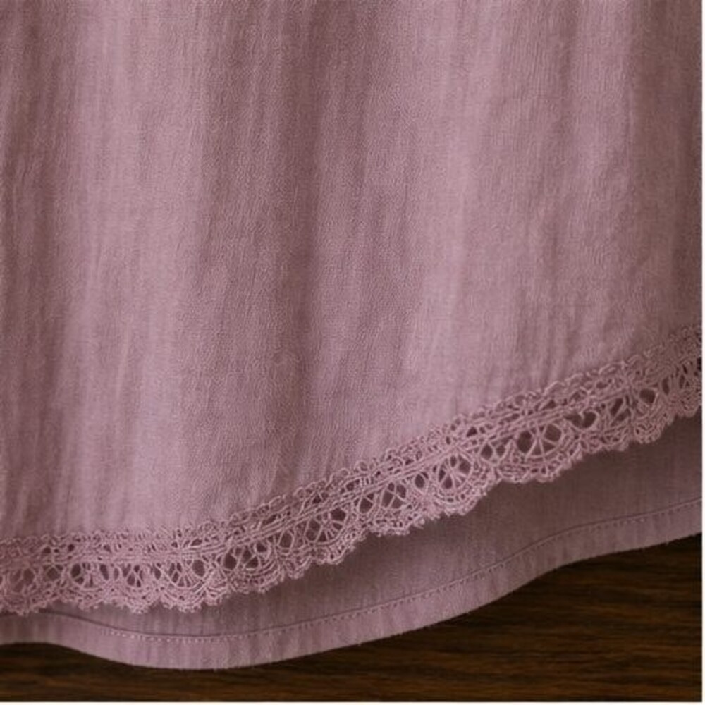 Mauve Ruffle Blouse - Picture 6 of 6